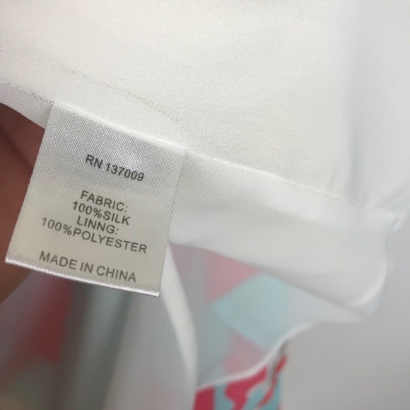 ANNIE GRIFFIN 100% Silk Multicolor Dress Size 0 - Picture 5 of 7